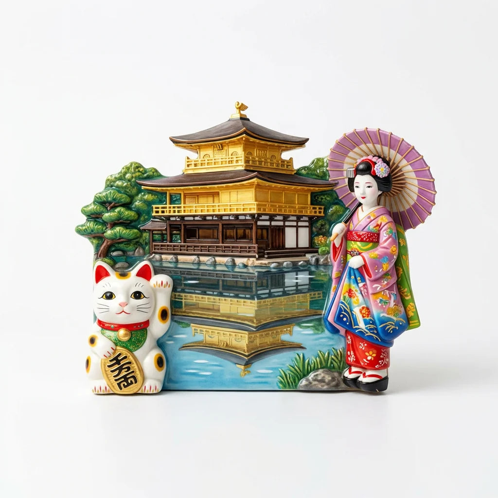 Magnete 3D Castello di Himeji - Souvenir Landmark