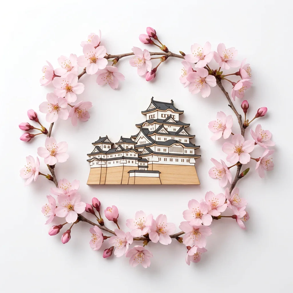 Magnete 3D Kamakura Landmark - Souvenir Giappone