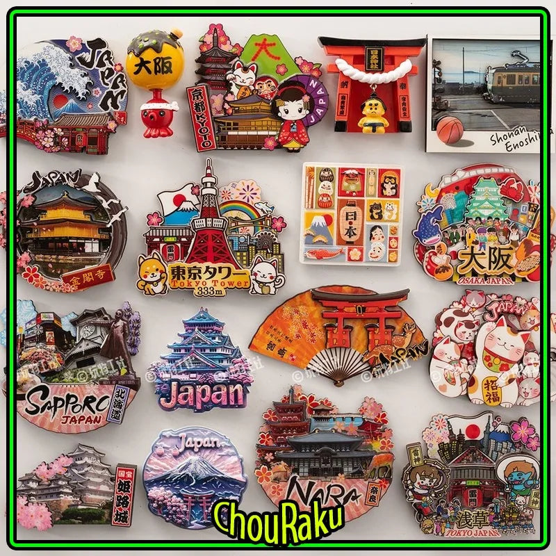 Magnete 3D Nara - Souvenir dei Cervi Sacri