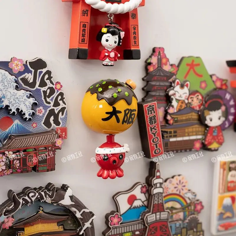Magnete 3D Biglietto Metro Tokyo - Souvenir Creativo