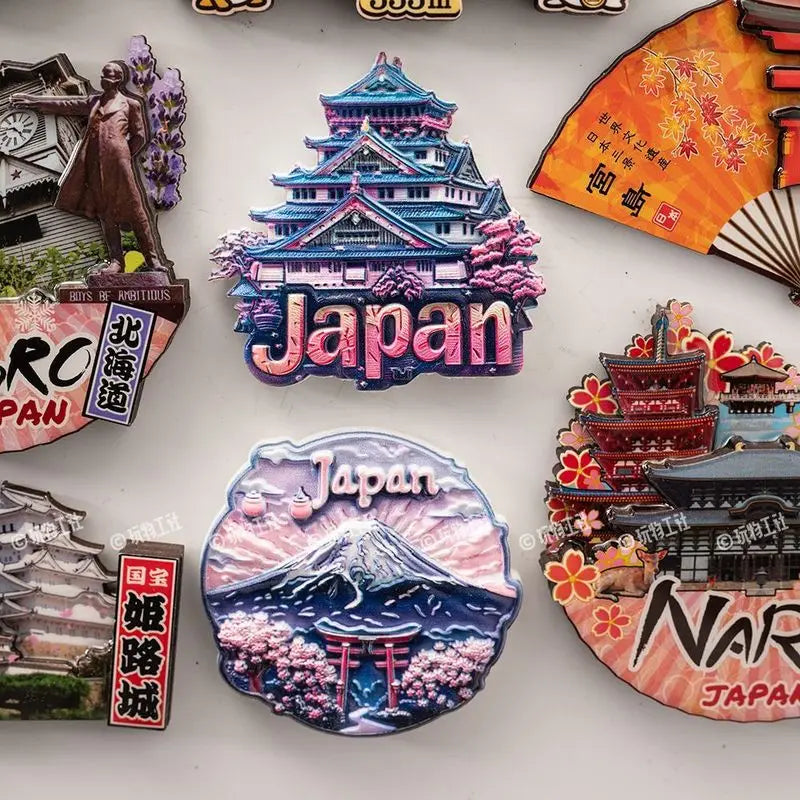 Magnete 3D Biglietto Metro Tokyo - Souvenir Creativo